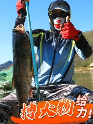 正品浪尖冠君鱼竿钓鱼竿手竿碳素超轻超硬6H8H19调大物杆台钓竿