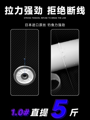 伊势尼鱼钩正品绑好套装子线双钩成品鬼牙新关东钓鲢鳙鲤鱼专用钩