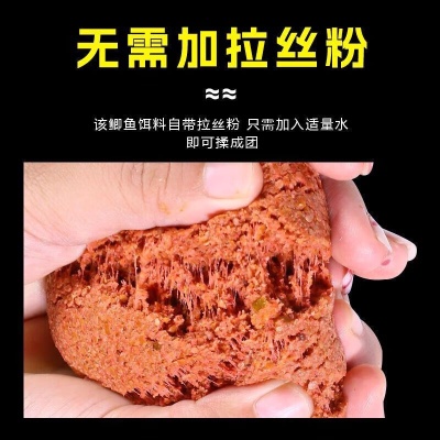邓刚一包搞定钓鱼饵料野钓通用鲫鱼鲤鱼草鱼爆护四季夜钓鲫鱼饵料