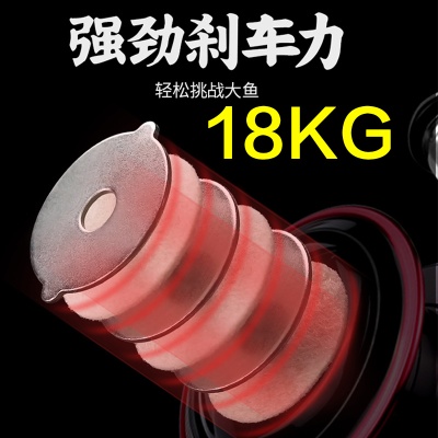 不锈钢纺车轮全金属无间隙远投轮海竿达瓦赤钩龙路亚抛竿矶钓渔轮